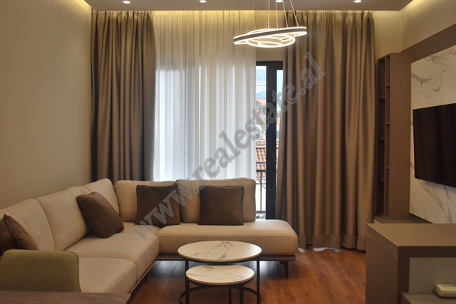 Two bedroom apartment for rent at Arlis Complex in Tirana.&nbsp;
The apartment it is positioned on 